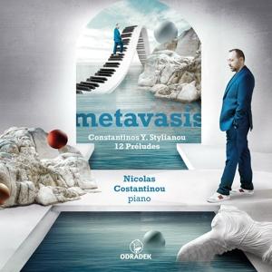 Cover for Nicolas Costantinou · 12 Preludes, Book I (2008-18) (CD) (2023)