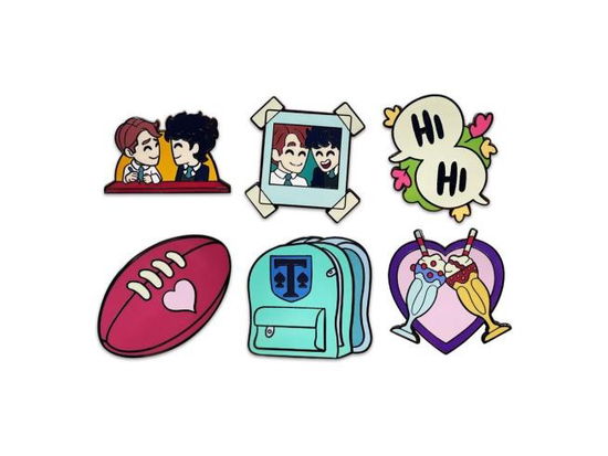 Heartstopper Pin Set - Youtooz - Merchandise -  - 0810122543381 - April 3, 2025