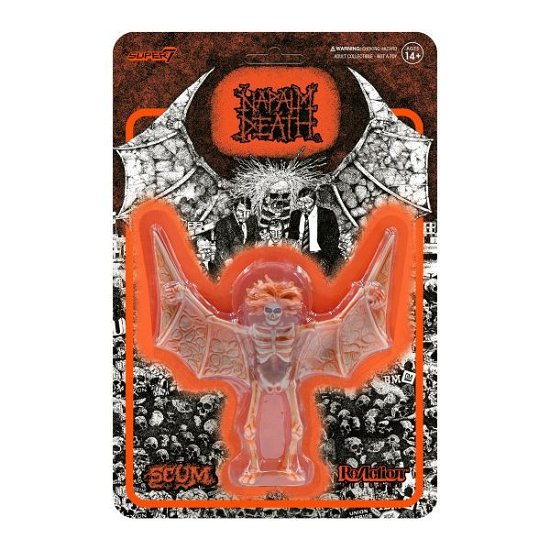 Napalm Death Reaction Figure - Scum Demon (Orange) - Napalm Death - Merchandise - SUPER 7 - 0840049816381 - 3. März 2022