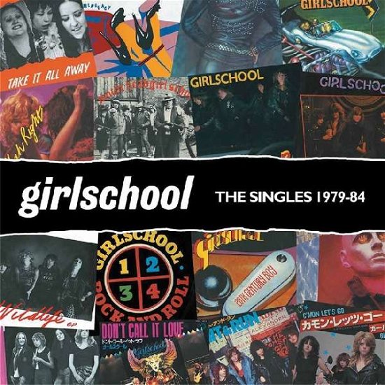Cover for Girlschool · Singles 1979-1984 (Orange Vinyl) (VINIL) [Limited edition] (2018)