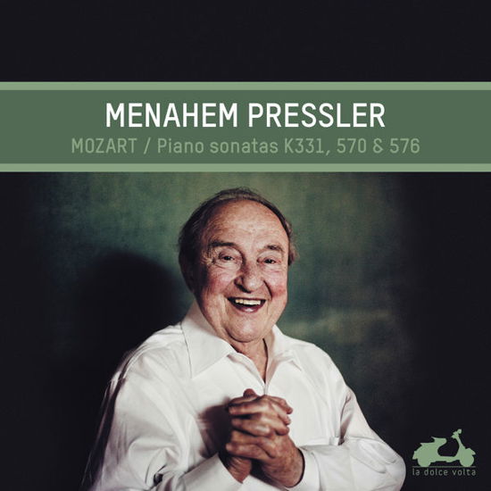 Cover for Menahem Pressler · Mozart: Piano Sonatas K331,570 &amp; 576 (CD) (2015)