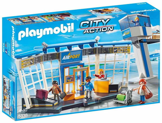 Cover for Playmobil · 5338 - City Action - Flughafen Mit Tower (Leketøy) (2017)