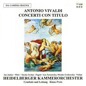 Cover for Vivaldi / Muller / Heidelberger · Con Con Titulo (CD) (2012)
