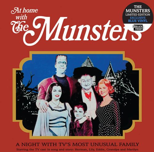 Cover for Munsters · Bf 2021 - at Home with the Munsters (12&quot; Blue Color Die Cut Cover) (12&quot;) (2021)