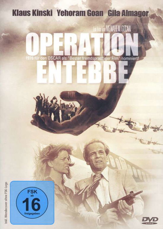 Cover for Klaus Kinski · Operation Entebbe (DVD) (2019)