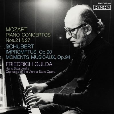 Cover for Friedrich Gulda · Mozart:piano Concertos No.21&amp;27,    Schubert:impromptus Op.90 Moments (CD) [Japan Import edition] (2013)