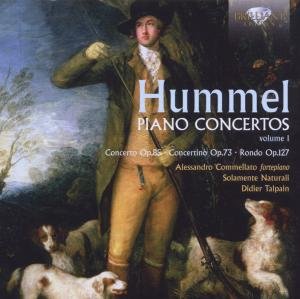 Cover for J.n. Hummel · Piano Concertos Vol.1 (CD) (2012)