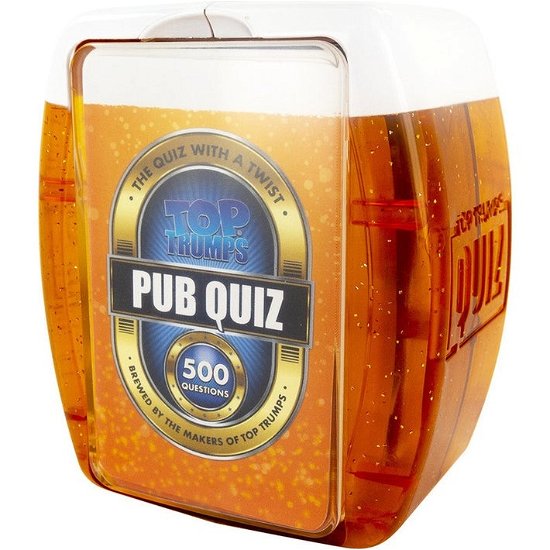 Pub Quiz Top Trumps Quiz - Pub Quiz - Jogo de tabuleiro - TOP TRUMPS - 5036905033381 - 