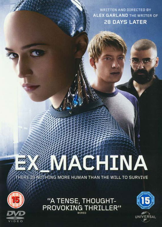 Cover for Ex Machina DVD · Ex Machina (DVD) (2015)