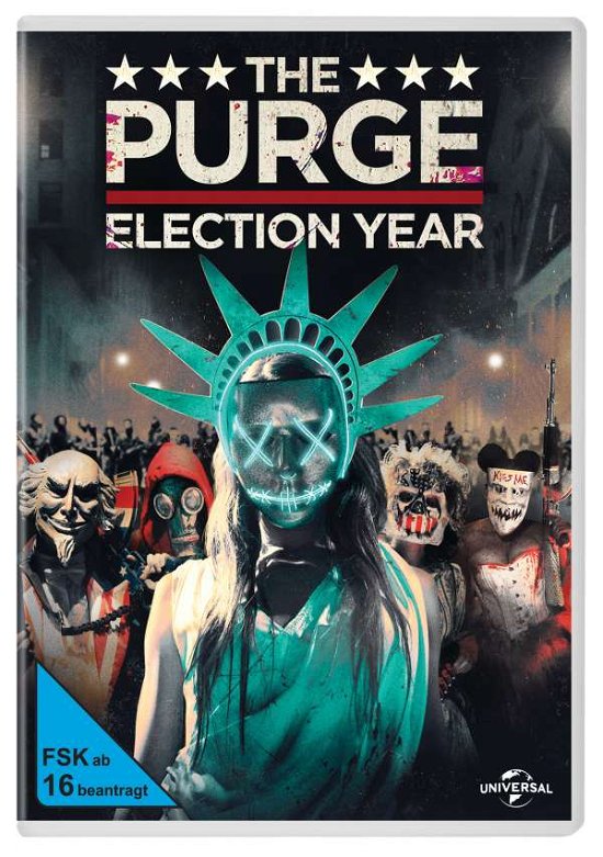 Cover for Frank Grillo,elizabeth Mitchell,edwin Hodge · The Purge: Election Year (DVD) (2017)