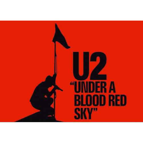 Cover for U2 · U2 Postcard: Under a Blood Red Sky (Postcard)