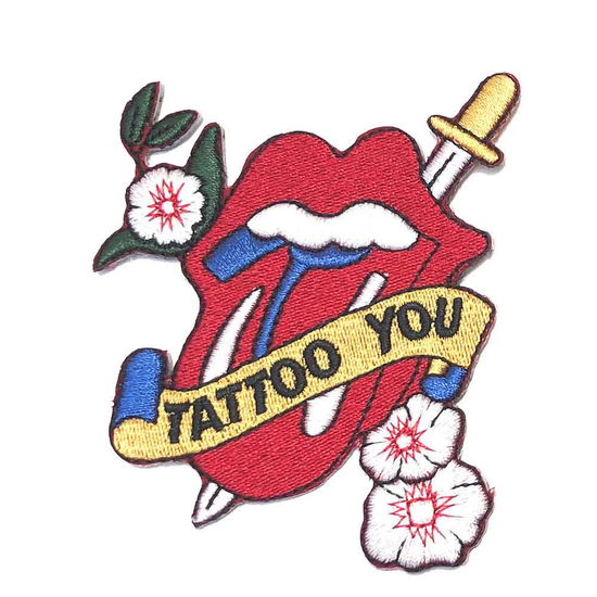 Cover for The Rolling Stones · The Rolling Stones Woven Patch: Tattoo You (Patch) [size M]