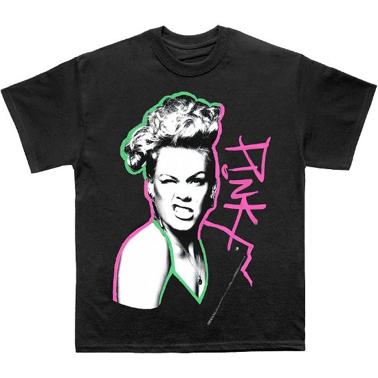 Cover for Pink · Pink Unisex T-Shirt: Paint Pen (T-shirt) [size L]