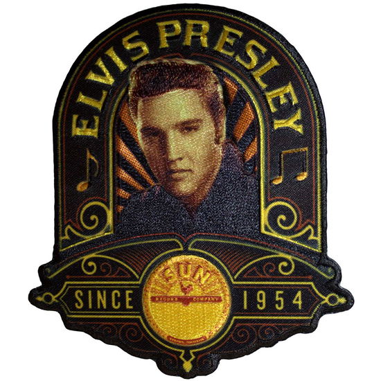 Elvis Presley Standard Patch: Elvis Studio Portrait - Elvis Presley - Produtos -  - 5056821087381 - 2 de dezembro de 2024