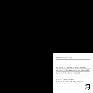 Cover for Iamamiwhoami · Iamamiwhoami- Kin (CD) (2013)