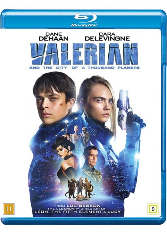 Cover for Dane DeHaan / Cara Delevingne · Valerian And The City Of A Thousand Planets (Blu-ray) (2017)