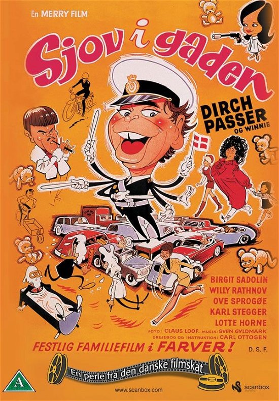 Cover for Dirch Passer · Sjov I Gaden (DVD) (2015)