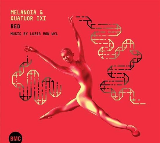Cover for Melanoia &amp; Quatuor Ixi · Red (CD) (2016)