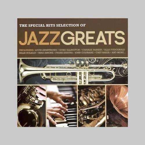 Cover for Various Artists · JAZZ GREATS-Louis Armstrong,Duke Ellington,Charlie Parker,John Coltran (CD) (2011)