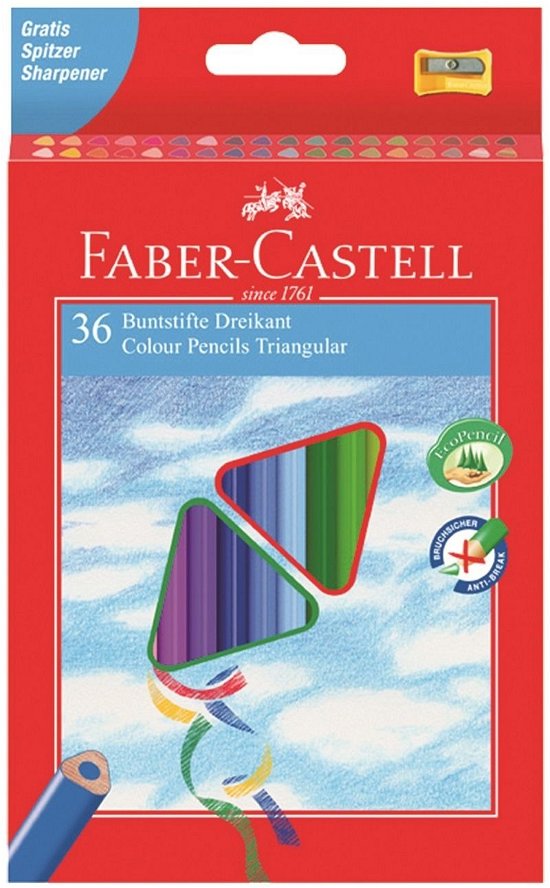 Cf36 Matite Eco Triangolari - Faber - Merchandise -  - 7891360556381 - 