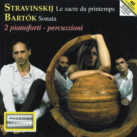 Sagra Della Primavera (per 2 Pianoforti E Percussioni) - Igor Stravinsky  - Musikk -  - 8018824081381 - 