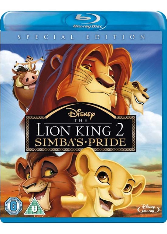 Cover for The Lion King 2 Simba's Pride · Lion King 2 (Blu-ray) (2014)