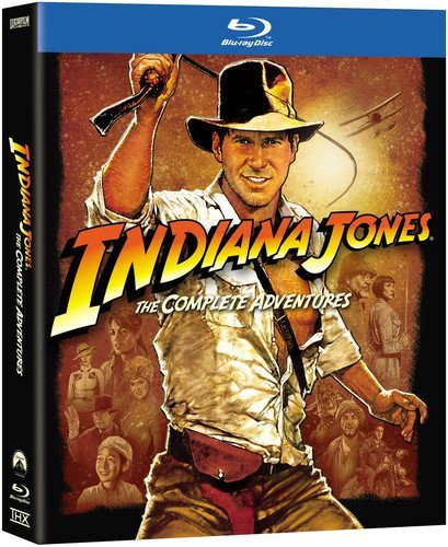 Cover for Steven Spielberg · Indiana Jones - The Complete Adventures (Indiana Jones 1-4) (Blu-ray) (2010)