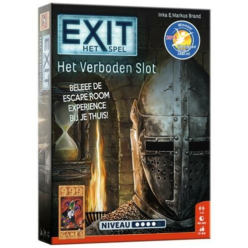 Cover for 999Games · EXIT - Het Verboden Slot (Legetøj)