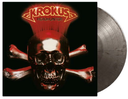 Cover for Krokus · Headhunter (LP) [Limited Silver &amp; Black Marbled Vinyl edition] (2023)