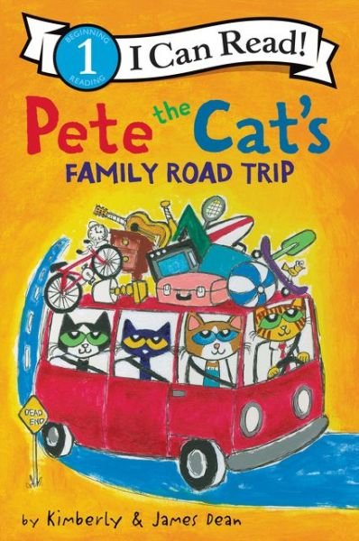 Pete the Cat’s Family Road Trip - I Can Read Level 1 - James Dean - Livros - HarperCollins Publishers Inc - 9780062868381 - 28 de maio de 2020