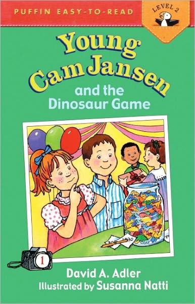 Cover for David A. Adler · Young Cam Jansen and the Dinosaur Game (Hardcover bog) [Turtleback School &amp; Library Binding edition] (1998)