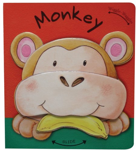 Cover for Rachel Elliot · Monkey (Wiggle-waggles) (Kartonbuch) [Brdbk edition] (2009)