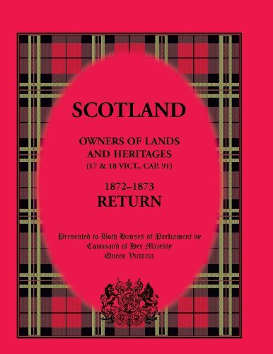 Cover for Her Majesty Queen Victoria · Scotland Owners of Lands and Heritages (17 &amp; 18 Vict., Cap. 91) 1872 - 1873 Return (Paperback Bog) (2013)