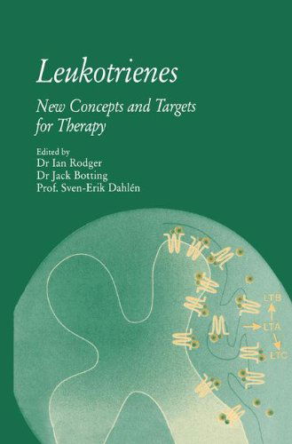 Cover for Sven-erik Dahlen · Leukotrienes: New Concepts and Targets for Therapy (Hardcover Book) [1998 edition] (1998)