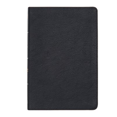 Cover for Csb Bibles by Holman · CSB Large Print Thinline Bible, Black LeatherTouch (Leather Book) (2022)