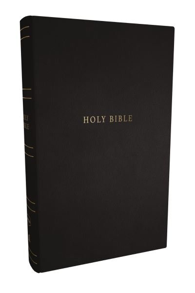 Cover for Thomas Nelson · NKJV Personal Size Large Print Bible with 43,000 Cross References, Black Hardcover, Red Letter, Comfort Print (Innbunden bok) (2024)