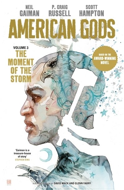 Cover for Neil Gaiman · American Gods: The Moment of the Storm (Gebundenes Buch) (2020)