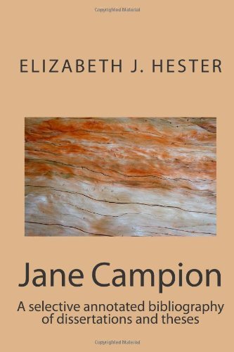 Cover for Elizabeth J. Hester · Jane Campion: a Selective Annotated Bibliography of Dissertations and Theses (Taschenbuch) (2014)