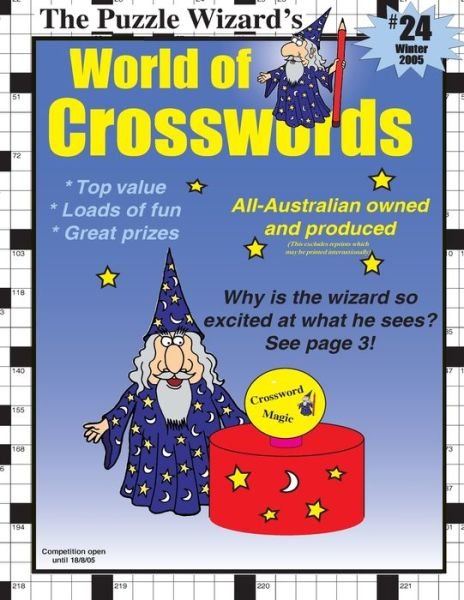 Cover for The Puzzle Wizard · World of Crosswords No. 24 (Paperback Book) (2013)