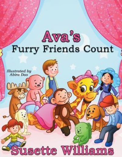 Cover for Susette Williams · Ava's Furry Friends Count (Pocketbok) (2017)