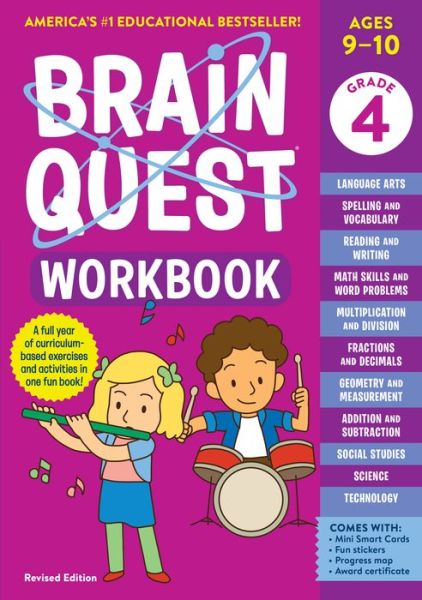Brain Quest Workbook: 4th Grade - Barbara Gregorich - Books - Workman Publishing - 9781523517381 - May 11, 2023