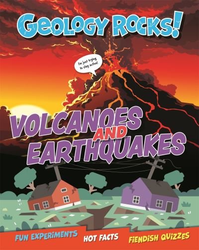 Cover for Claudia Martin · Geology Rocks!: Earthquakes and Volcanoes - Geology Rocks! (Hardcover Book) (2023)