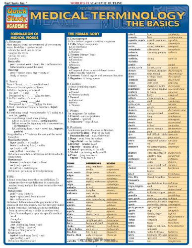 Medical Terminology: The Basics - Corinne Linton - Książki - Barcharts, Inc - 9781572225381 - 2 lutego 2001