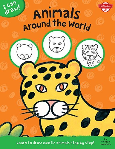 Cover for I Can Draw  Animals Around the World (Bog) (2014)