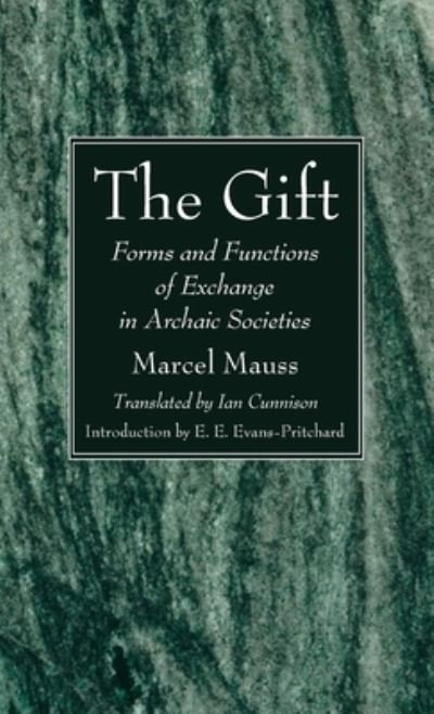 Cover for Marcel Mauss · The Gift (Hardcover Book) (2022)