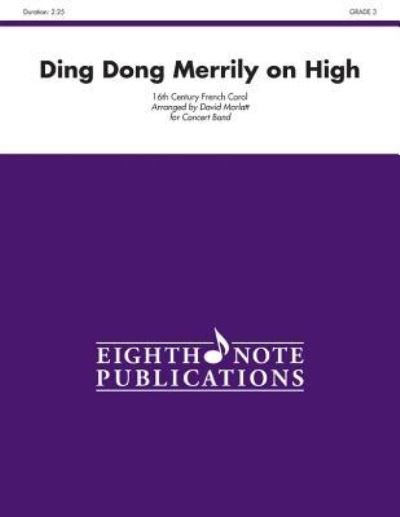 Cover for David Marlatt · Ding Dong Merrily on High (Pocketbok) (2013)