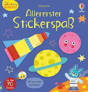 Kleine Kreativ-Werkstatt: Allererster Stickerspaß - Matthew Oldham - Boeken - Usborne Verlag - 9781789416381 - 16 maart 2022