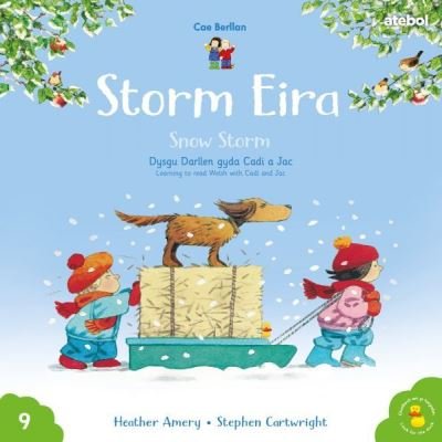 Cover for Heather Amery · Cyfres Cae Berllan: Storm Eira / Snow Storm (Paperback Book) [Bilingual edition] (2022)