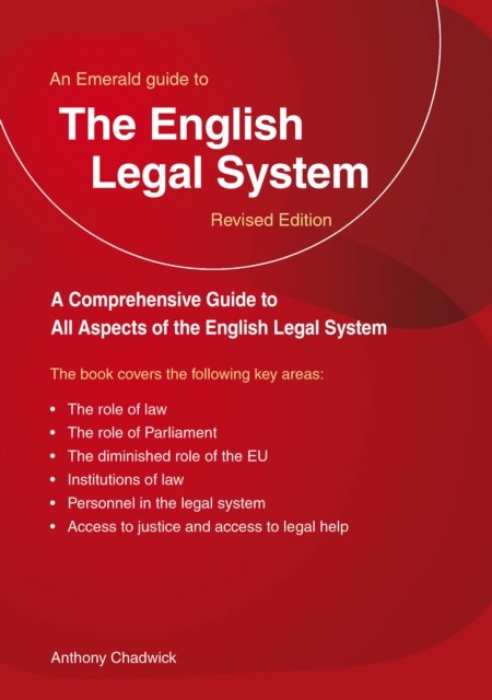 Cover for Anthony Chadwick · A Guide to the English Legal System: New Edition - 2023 (Taschenbuch) (2023)