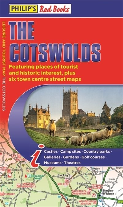 Cover for Philip's Maps · Philip's The Cotswolds: Leisure and Tourist Map - Philip's Red Books (Kort) (2020)